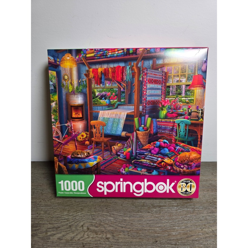 Weaver's Cottage - 1000 Piece Jigsaw Puzzle by Springbok 2024